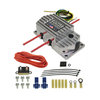 Derale 16788 Engine Cooling Fan Controller High Amperage Adjustable Dual Electric Fan Controller, Push In Probe