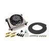13960 by DERALE - 25 Row Hyper-Cool Remote Transmission Cooler Kit, -6AN