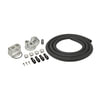 Derale 15715 Engine Oil Filter Remote Mounting Kit Engine Oil Filter Relocation Kit, 1/2" NPT Ports with 3/4"-16 Engine