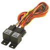 16765 by DERALE - 40/60 Amp Dual Relay Quick Change Wire Harness Kit