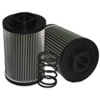 MF0424896 by MAIN FILTER - Aftermarket Replacement Hydraulic Filter with 60 Micron Rating, Wire Mesh, Outside-In Flow
