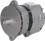 Delco Remy 8600339 Alternator Alternator - 40SI Model, 12V, 240A, 5/16 B+ Output Terminal, J180 Hinge