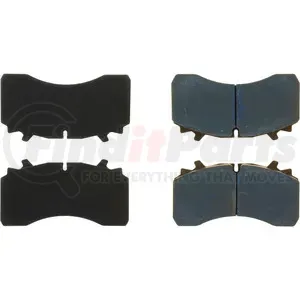 106.17771 by CENTRIC - Posi Quiet Heavy Duty 23k Pad Air Disc Wabco Max 22; Max22T