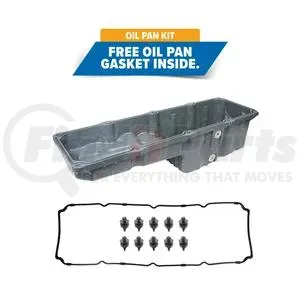 PAI 641282 Engine Oil Pan Kit Engine Oil Pan Kit - Glass Filled Plastic; Fits Detroit Diesel Series 60 Engines.