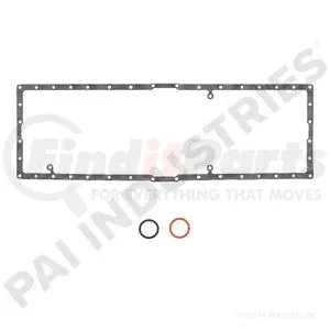 331150 by PAI - Engine Oil Pan Gasket Kit - with O-Rings, Fits Caterpillar 3406E, 3406B, 3406C and C15