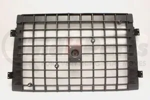 82379552 by VOLVO - Radiator Grille - ABS Plastic, Black Finish, Chrome Accents, for Volvo VHD/VAH Series Trucks