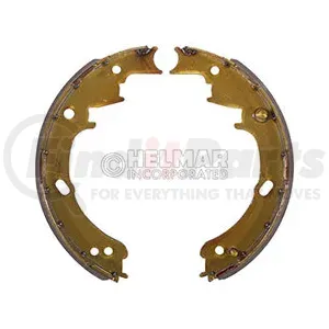 Helmar Forklift Parts 1565313 Drum Brake Shoe Set Aftermarket Replacement Passenger Side (LH) Drum Brake Shoe Set for Hyster