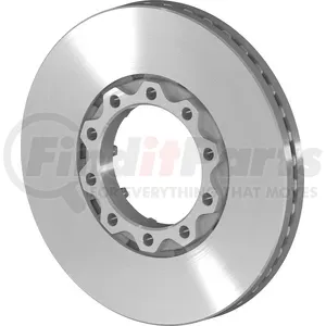 ConMet 10087663 Disc Brake Rotor Kit Rotor Service Kit - FF Front 434MM Flat Rotor 10087486