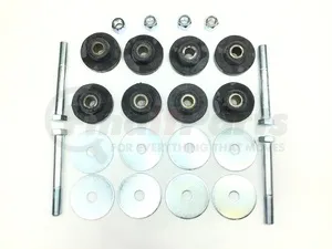 PAI 4603 Engine Mount Kit Rear Engine Mount Insulator Kit, with 3/4-16 x 6-1/4 in. Screws, for Mack Applications