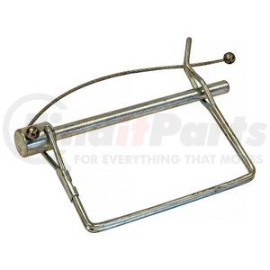 Buyers Products 3006875 Multi-Purpose Safety Pin 1/4" Safety Pin with Lanyard, Zinc Plated Clear, Carbon Steel