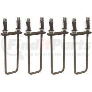 3008086 by BUYERS PRODUCTS - Universal Spring Cushion Mounting Kit for B-Pack Truck Boxes