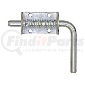 3009988 by BUYERS PRODUCTS - 1/2in. Stainless Steel Spring Latch Assembly - 2.75 x 8.38in. Long