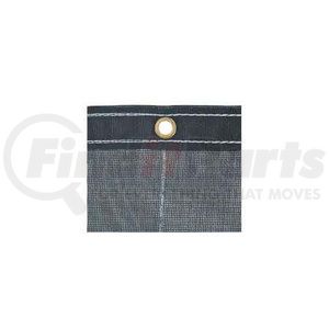 3014677 by BUYERS PRODUCTS - Tarp - Heavy Duty, Black, Mesh, 5-1/3 x 9-1/2 ft.