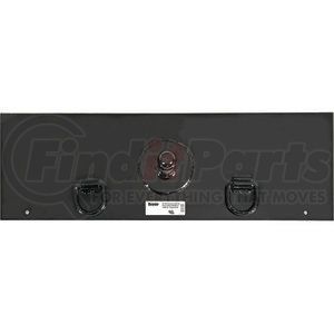 3014981 by BUYERS PRODUCTS - 42 x 13-1/2in. Gooseneck Hitch Plate with 2-5/16in. Ball and Two D-Rings