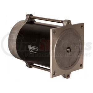 3018358 by BUYERS PRODUCTS - Vehicle-Mounted Salt Spreader Gearbox Motor - 125 RPM, 0.75 shaft dia.