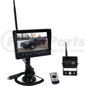 8882100 by BUYERS PRODUCTS - Park Assist Camera - Rear, Wireless, 7 in Clear