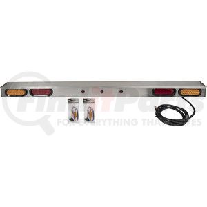 8891150 by BUYERS PRODUCTS - Light Bar - 66 inches, Oval, LED