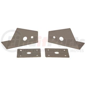 plb11ss by BUYERS PRODUCTS - Stainless Steel Truck Hood Light Brackets for Use with Single Stud Plow Lights