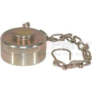 qddc121 by BUYERS PRODUCTS - Hydraulic Coupling / Adapter - Steel Dust Cap, with Chain for 3/4 inches NPTF