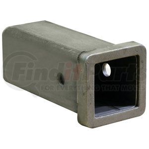 rt255808 by BUYERS PRODUCTS - Trailer Hitch Receiver Tube Adapter - 2-1/2 in. Plain Receiver Tube, 8 in. Shank