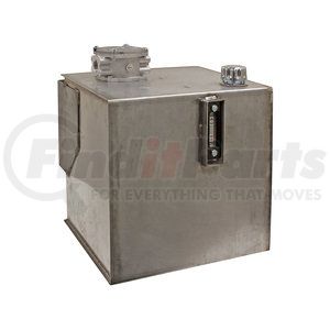 smr30ss25 by BUYERS PRODUCTS - 30 Gallon Stainless Steel Bulkhead Hydraulic Reservoir with 25 Micron Filter