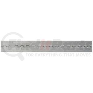 ss8 by BUYERS PRODUCTS - Stainless Continuous Hinge .062 x 72in. Long with 1/8 Pin and 1.5 Open Width