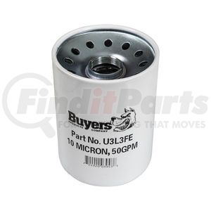 u3l3fe by BUYERS PRODUCTS - Hydraulic Filter - U3L3Fe 10 Micron