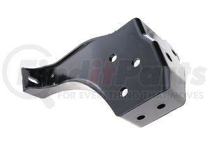 21-29049-003 by FREIGHTLINER - Bumper Mounting Bracket - Front, Passenger Side, Painted Black, 3" Forward