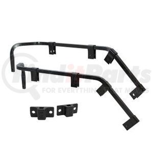 031-00106 by FLEET ENGINEERS - Mud Flap Bracket - 0.75" Shortie/Angled Bar, Standard Mount, 5" Offset