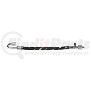 810-0057 by STEMCO - Tire Inflation Hose - 19.5", Straight & 180° End, 17.5" Tires & Larger Diameter