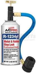 CERTYF325-6 by INTERDYNAMICS - Certified A/C Pro® Rubber Stop Leak - Professional Grade, R-1234YF AC Treatment