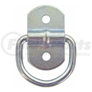 b23 by BUYERS PRODUCTS - 1/4in. Forged Light Duty Rope Ring with 2-Hole Mounting Bracket Zinc Plated