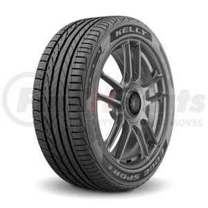 356768090 by KELLY TIRES - Edge Sport Tire - 225/40R18, 92W, 25.1 in. OTD, Vertical Serrated Band (VSB)
