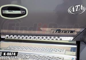 K-0074 by ARANDA - T880 Door Strip Trim Kenworth T880 2016 & Newer