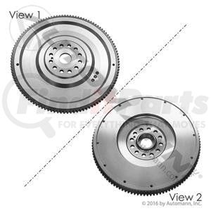 755.FW102 by AUTOMANN - Clutch Flywheel - For Caterpillar C15, C16, C18, 3406