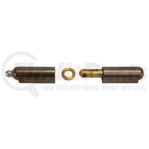 fbp080gf by BUYERS PRODUCTS - Steel Weld-On Bullet Hinge with Brass Pin/Bushing/Grease Fitting .61 x 3.15 Inch