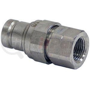 fm0606 by BUYERS PRODUCTS - Hydraulic Coupling / Adapter - 3/8 in. Male, Flush-Face, with 3/8 in. NPTF Port
