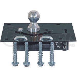 G9003UBK by BUYERS PRODUCTS - Gooseneck Trailer Hitch - 2-5/16 in. Retractable Ball, with U-Bolt Kit