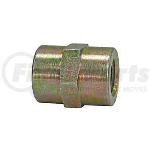 h3309x4 by BUYERS PRODUCTS - Coupling 1/4in. Female Pipe Thread To 1/4in. Female Pipe Thread