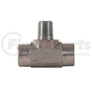 h3609x4 by BUYERS PRODUCTS - Male Branch Tee 1/4in. Male Pipe Thread To Two 1/4in. Female Pipe Thread