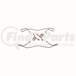 Carlson 13690 Disc Brake Hardware Kit Disc Brake Hardware Kit