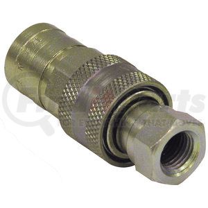 b40002 by BUYERS PRODUCTS - Hydraulic Coupling / Adapter - 1/4 in. NPTF Sleeve Type