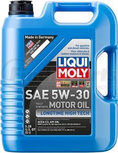 2039 by LIQUI MOLY - Motor Oil - Longtime High Tech, SAE 5W-30, Fully Synthetic, 5 Liter