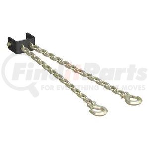 16613 by CURT MANUFACTURING - CURT 16613 CrossWing 5th Wheel Safety Chain Assembly