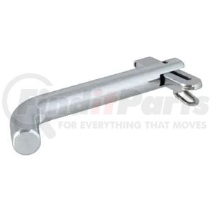 21541 by CURT MANUFACTURING - 1/2in. Swivel Hitch Pin (1-1/4in. Receiver; Chrome; Packaged)