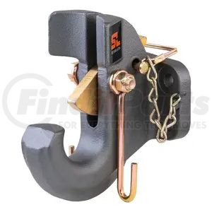 48505 by CURT MANUFACTURING - SecureLatch Pintle Hook (30;000 lbs; 2-1/2in. or 3in. Lunette)