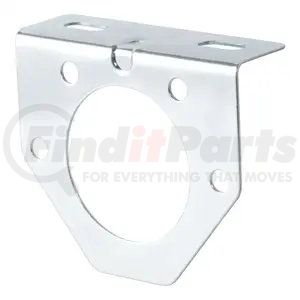 58222 by CURT MANUFACTURING - CURT 58222 Vehicle-Side Trailer Wiring Harness Mounting Bracket for 7-Way Round