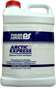 07050-02 by POWER SERVICE - Arctic Express® Diesel Fuel Anti-Gel - Concentrated Formula, 2.5 Gallon