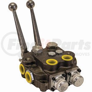 hv211aag2ed0 by BUYERS PRODUCTS - 2 Spool Directional Control Valve 4-Way Spring Center/4-Way Spring Center/PB