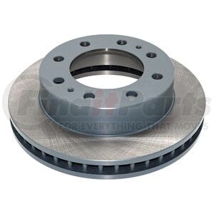Pronto Rotor BR55072-01 Disc Brake Rotor Coated hat and edge; SAE J431 metallurgy; non-directional swirl finish